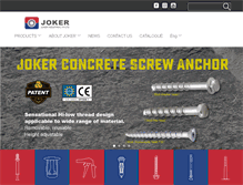 Tablet Screenshot of joker.com.tw