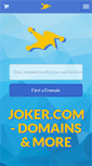 Mobile Screenshot of joker.com